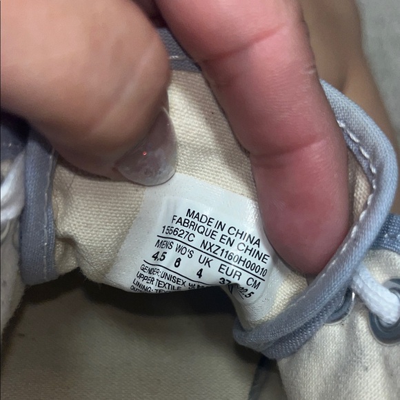 Converse Kids Light Blue Low-Top Sneakers - Picture 4 of 5